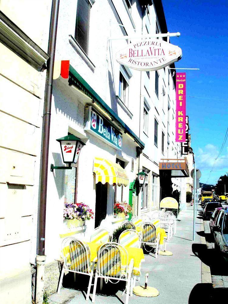 Hotel Drei Kreuz Salzburg Exterior photo